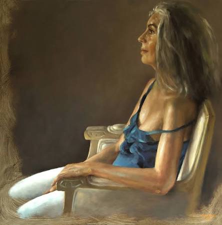 Portrait peint — stage de Jean-Christophe Gondouin du 30 août au 4 septembre 2027 au Mas d’Auge, Fontvieille